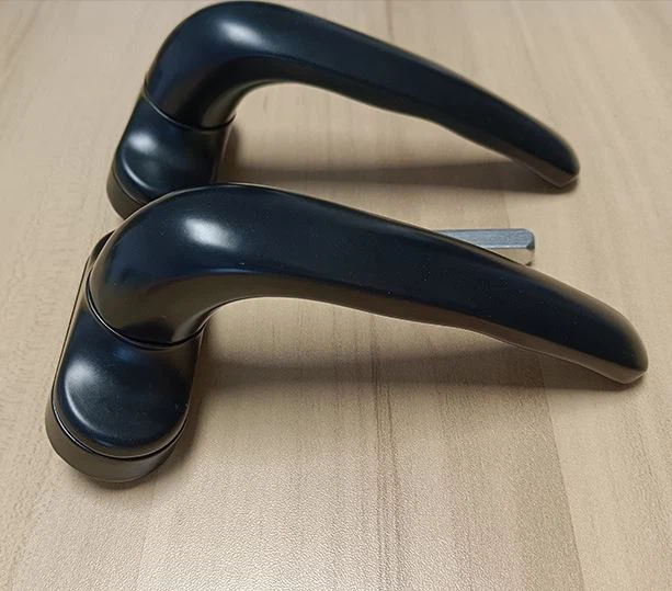 Spray-painted Casement Window Handles